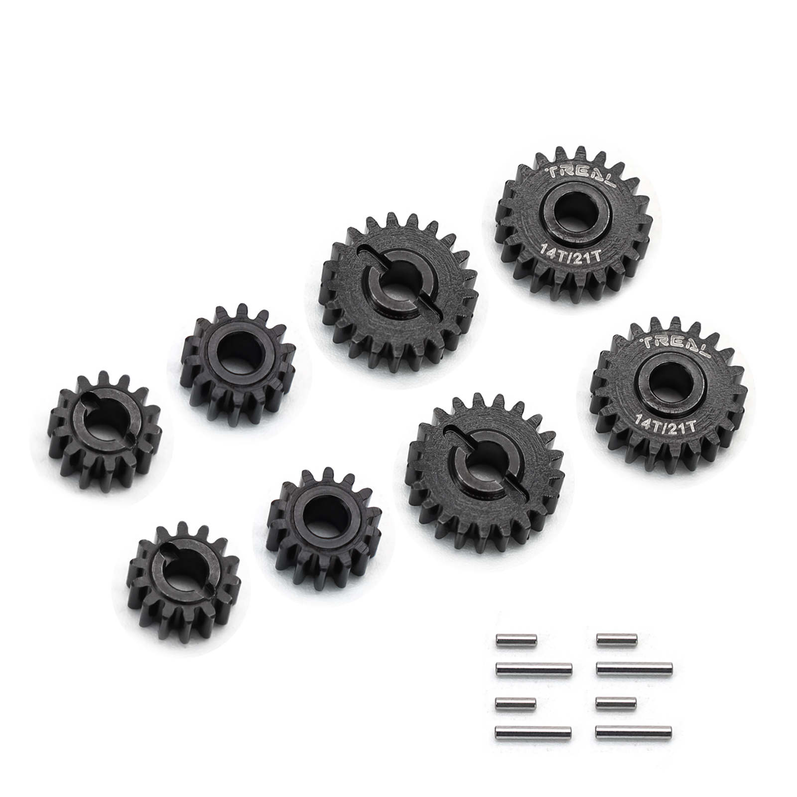 Gear and axle Set, Plastic gears (Set of 6 and 3 axle) 