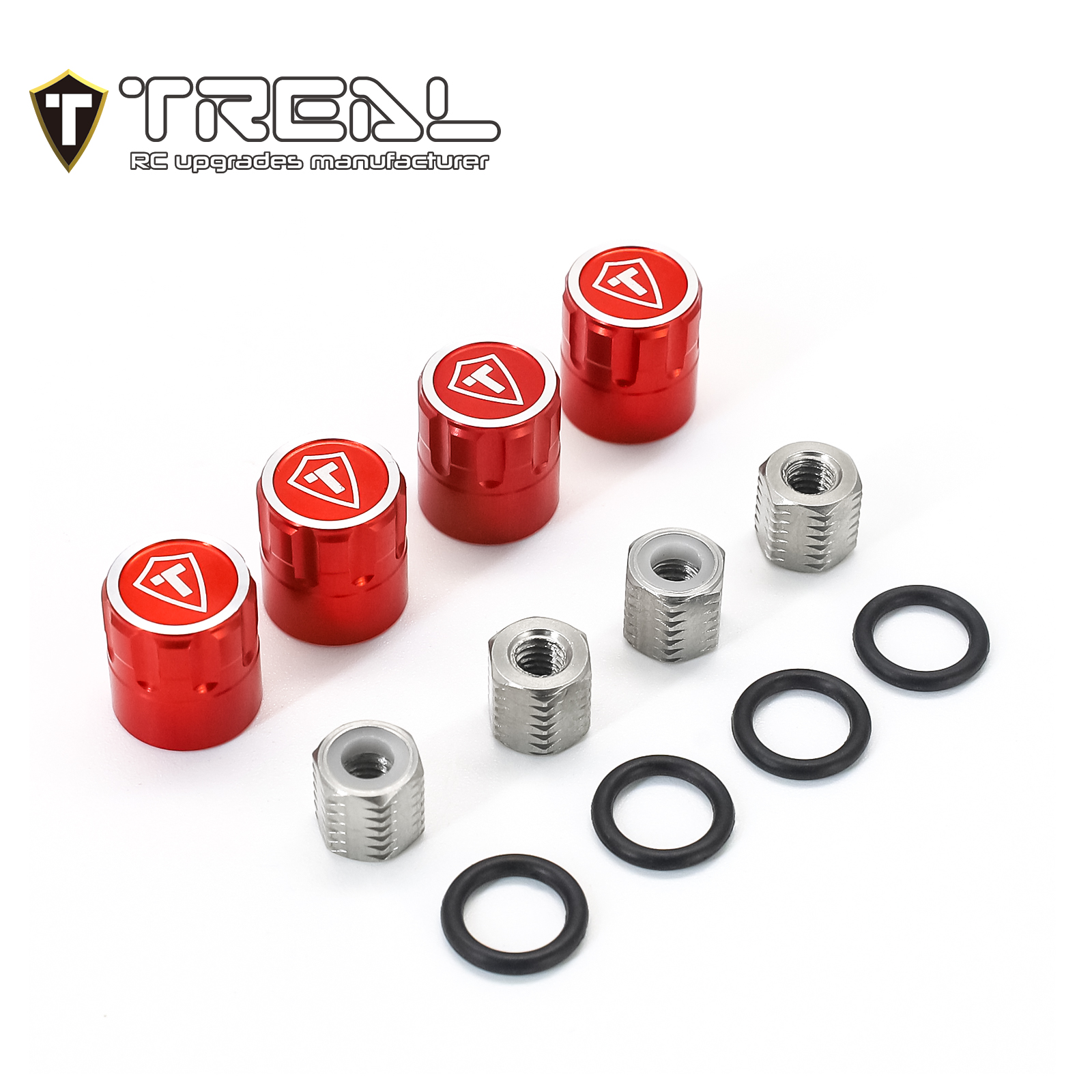 KYX Racing 1.9 Aluminum Wheel Rims For 1/10 RC Crawler Cars - Axial SCX10 TRX4 Upgrade