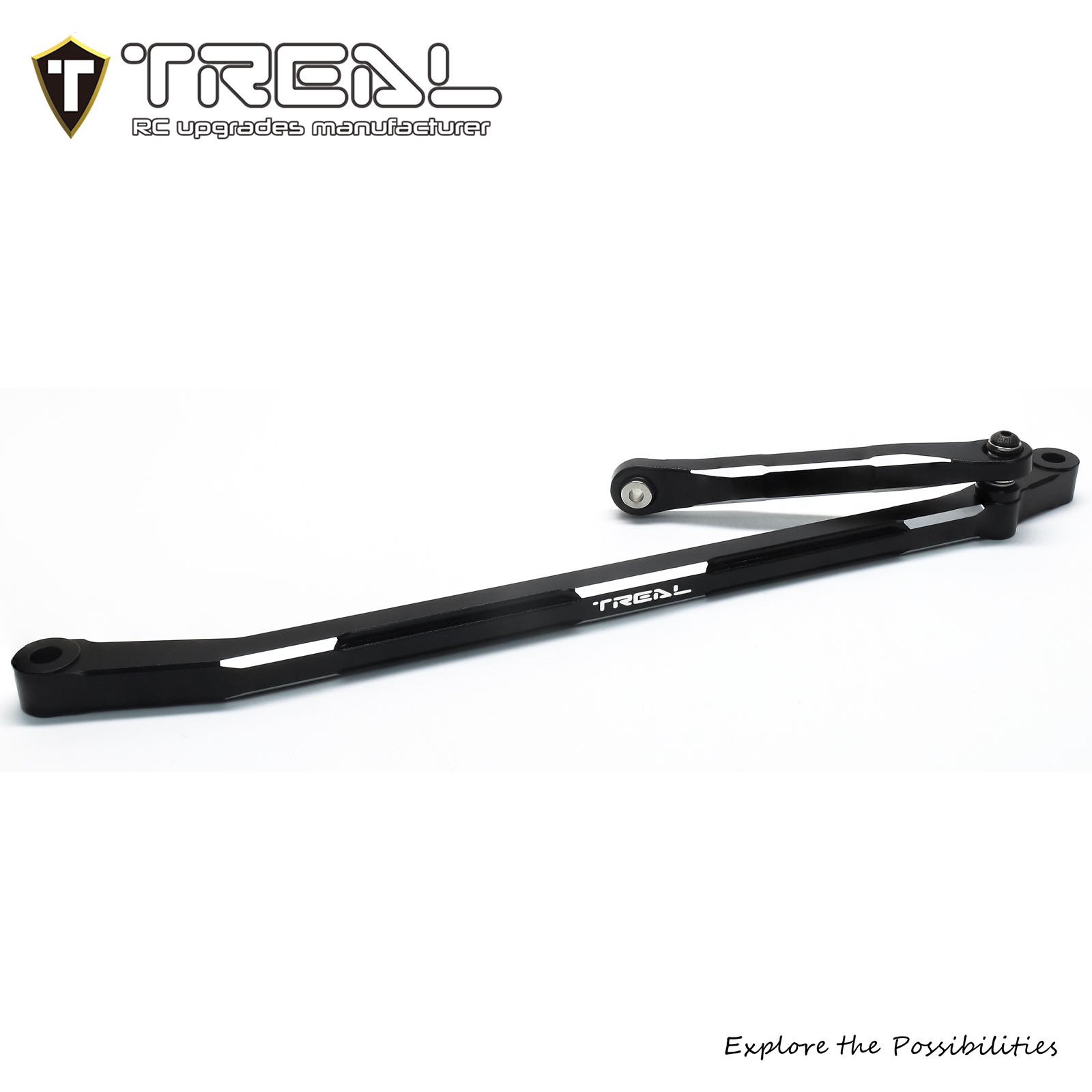 Treal Machined Aluminum Steering Link Set For Losi LMT 1:10