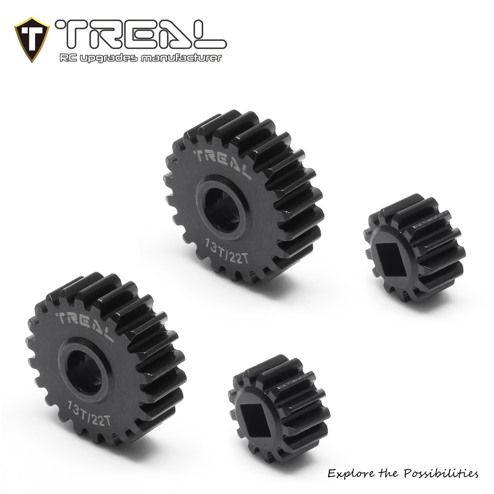 Incision Axial Capra/SCX10 III Portal Overdrive Gear Set (15/20) [INCIRC00287