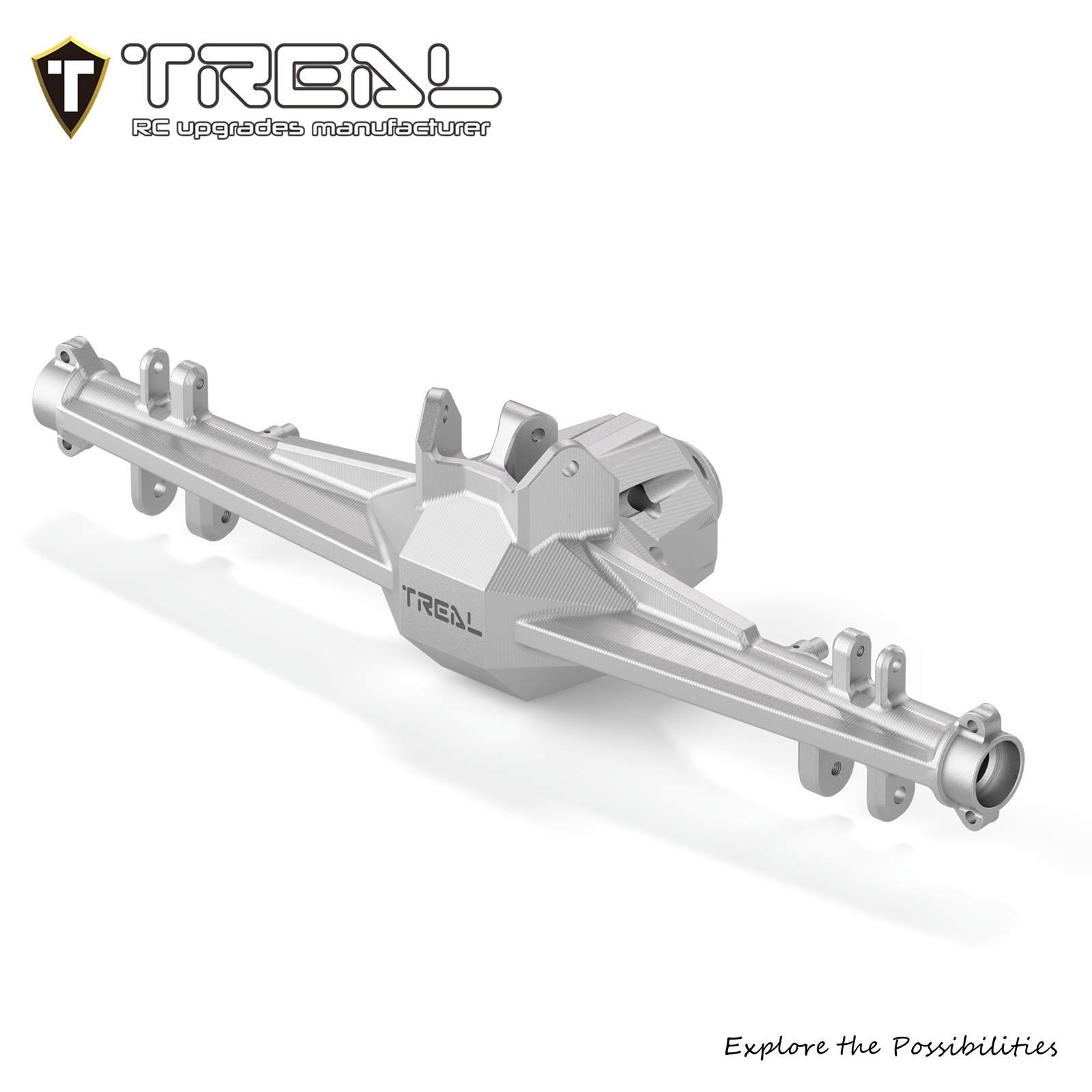 TREAL 7075 Aluminum UDR Rear Axle Housing CNC Machined Upgrades