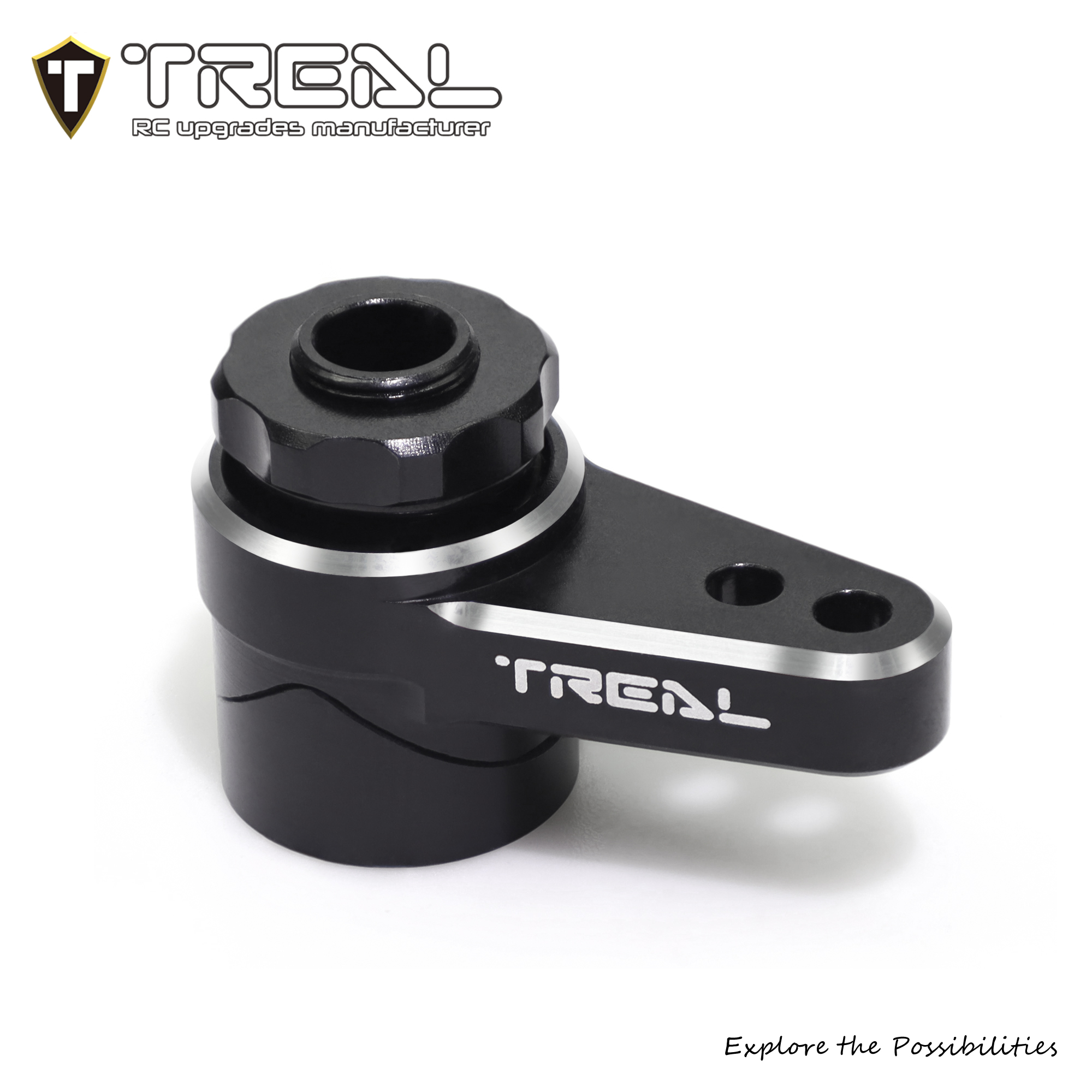 Treal Aluminum 7075 Servo Saver Set 25T for LMT Monster